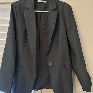 Charcoal Gray Blazer